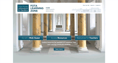 Desktop Screenshot of fotalearningzone.ie